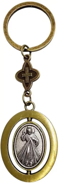 Brelok metalowy Jezus Miłosierny - tantis.pl
