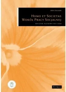 Homo et Societas. Wokół Pracy Socjalnej. Nr 5/2020 - tantis.pl