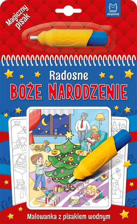 Malowanka wodna. Radosne Boże Narodzenie - tantis.pl