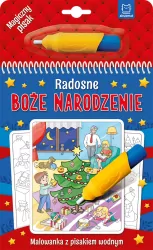 Malowanka wodna. Radosne Boże Narodzenie