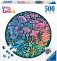 Puzzle 500. Paleta kolorów. Grzyby - tantis.pl