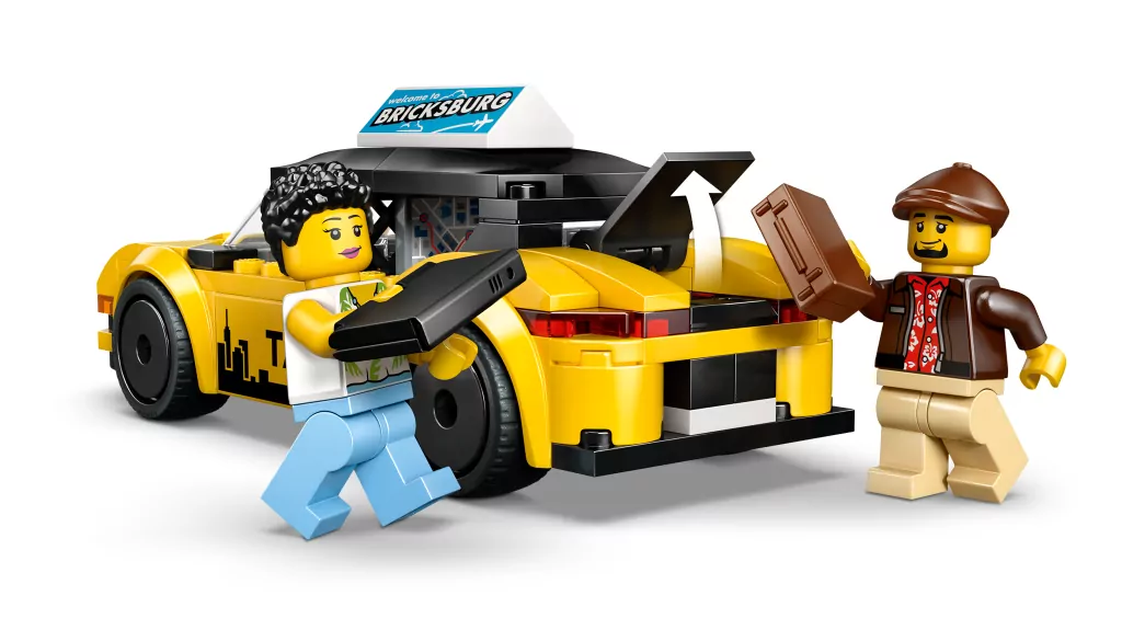 LEGO® City. Żółta taksówka 60487 - tantis.pl