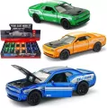 Auto metalowe 3 kolory otwierana maska MIX - tantis.pl