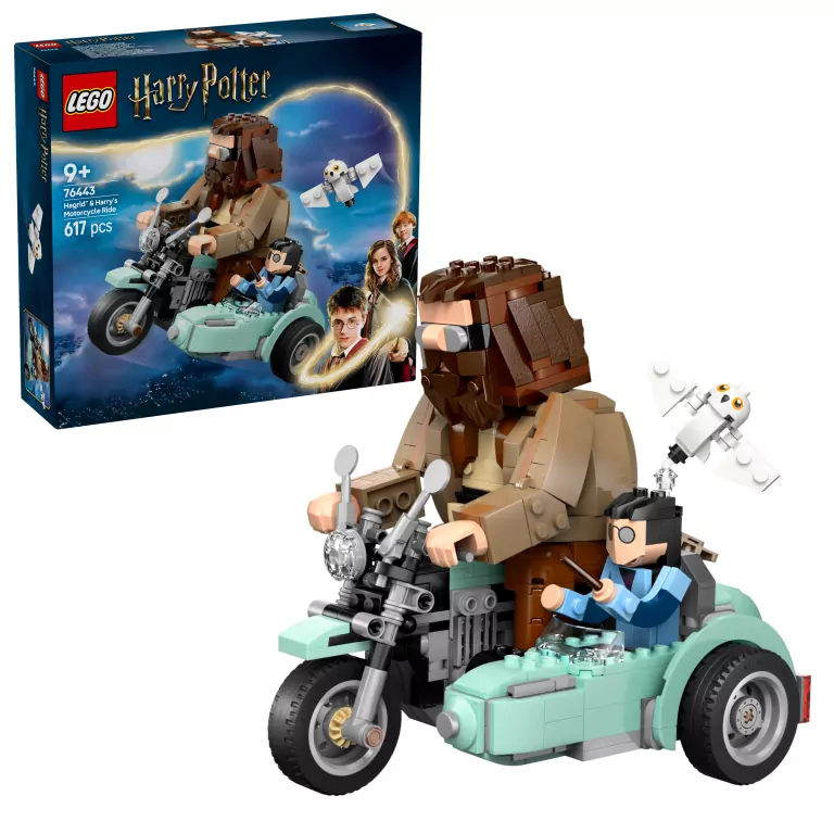 LEGO® Harry Potter. Przejażdżka motocyklowa Hagrida i Harry’ego 76443 - tantis.pl