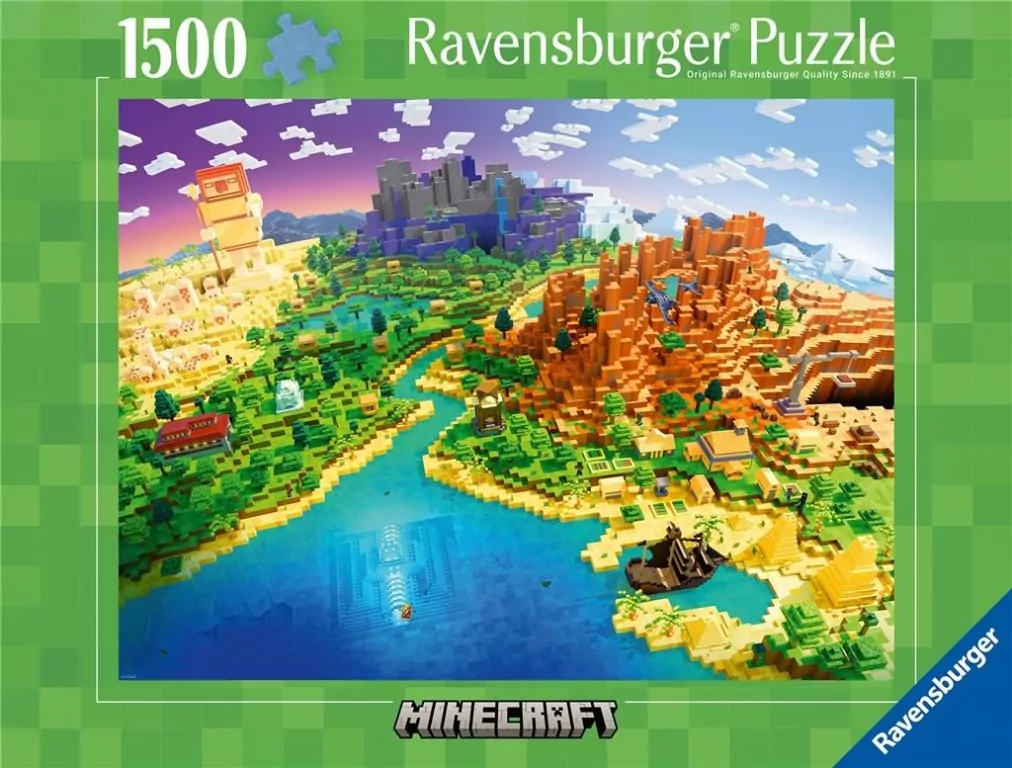 Puzzle 1500 World of Minecraft - tantis.pl