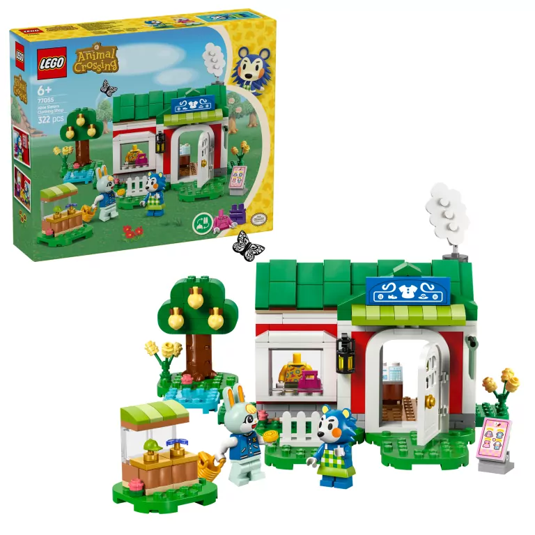 LEGO®Animal Crossing. Able Sisters i sklep odzieżowy 77055 - tantis.pl