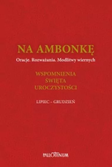 Na ambonkę. Lipiec-grudzień. Tom 4 - tantis.pl