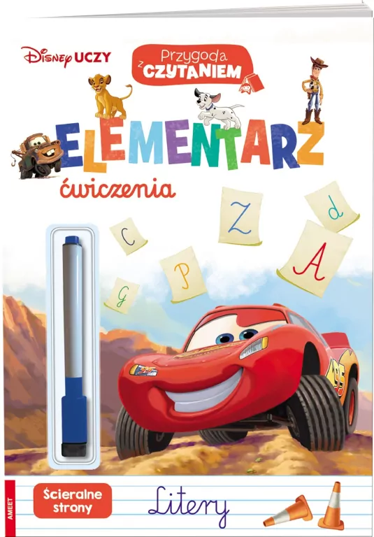 Disney Uczy. Przygoda z Czytaniem. Elementarz - tantis.pl