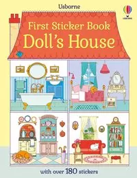 First Sticker Book Doll's House - tantis.pl