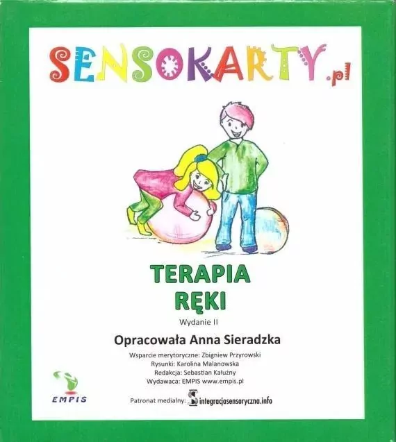 Sensokarty. Terapia ręki - tantis.pl