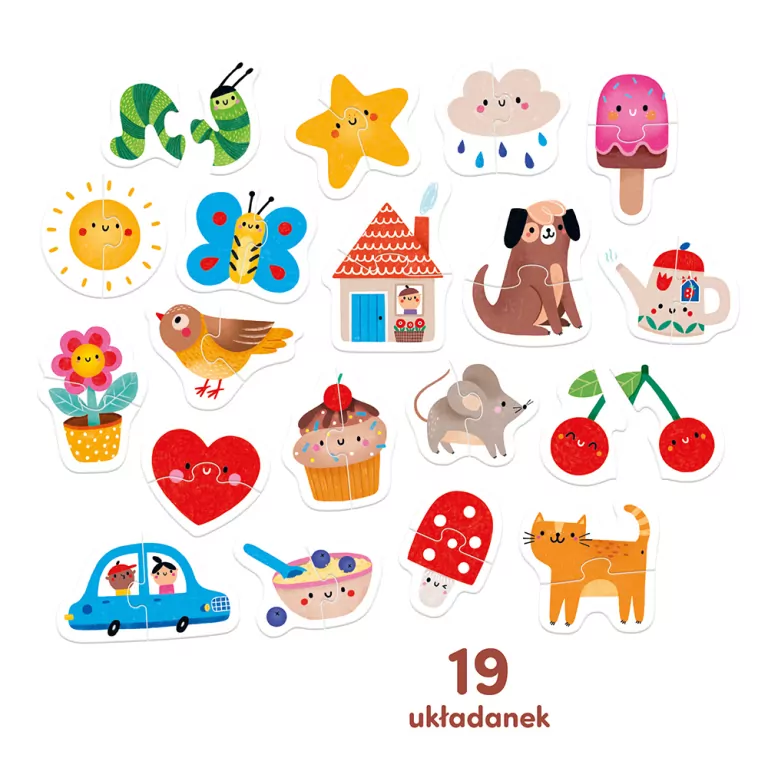 CzuCzu. Moje pierwsze puzzle. Do pary 15m+ - tantis.pl
