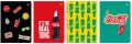 Zeszyt A5/32K trzylinia Mat+UV Coca Cola (10szt) - tantis.pl