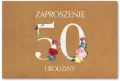 Zaproszenie Urodziny 50 ZT39 - tantis.pl