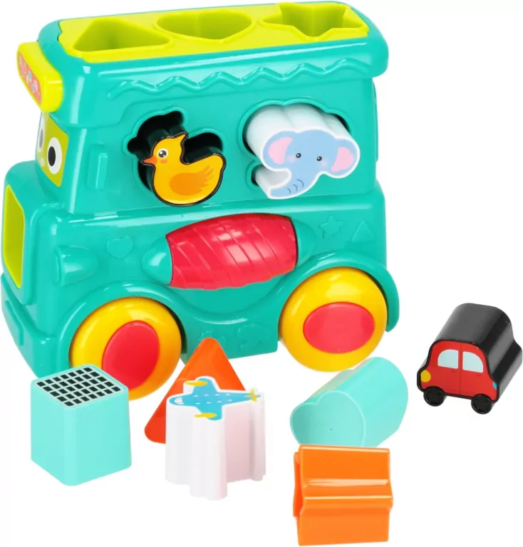 BAM BAM SORTER LOKOMOTYWA 23X19X11 WB 6 - tantis.pl