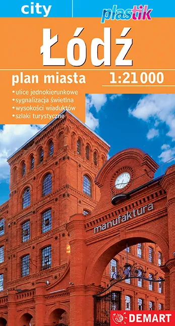 Plan miasta. Łódź 1:21000 - tantis.pl