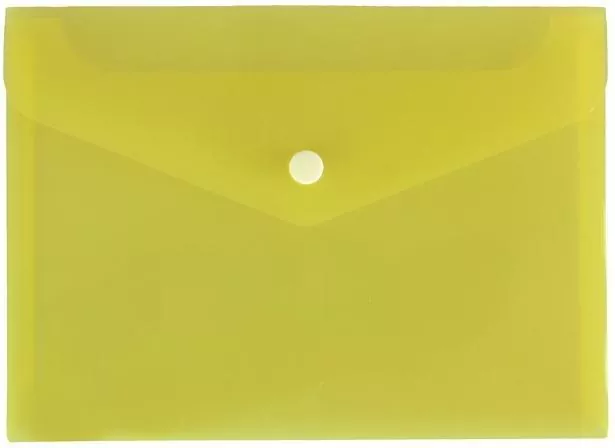 Teczka koperta A5 satyna żółta - tantis.pl