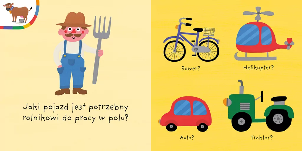 Mój kolorowy quiz. Farma - tantis.pl