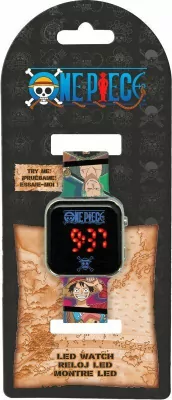 Zegarek LED z kalendarzem One Piece OP00005 Kids Euroswan
