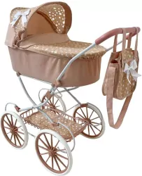Wózek Retro dla lalek z torbą