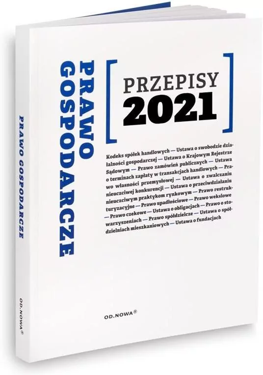 Prawo gospodarcze. Przepisy 2021 - tantis.pl