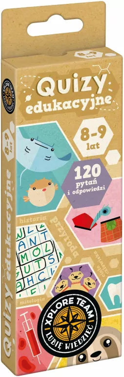 CzuCzu. Xplore Team. Quizy edukacyjne 8-9 lat - tantis.pl