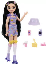 Barbie DreamBesties. Lalka Renee na wrotkach JFX99 - tantis.pl