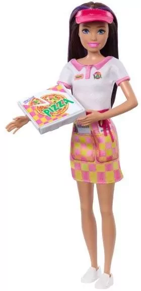 Barbie Skipper Pierwsza praca Dostawczyni pizzy - tantis.pl