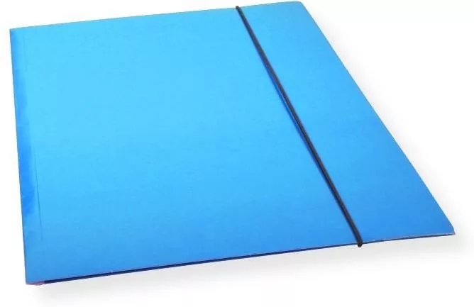 Teczka A4 z gumką niebieska 300gsm - tantis.pl