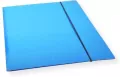 Teczka A4 z gumką niebieska 300gsm - tantis.pl
