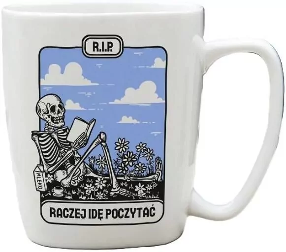 Kubek R.I.P. Raczej Idę Poczytać - tantis.pl