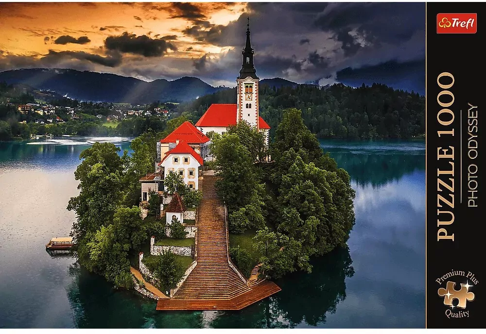Puzzle 1000. Jezioro Bled, Słowenia. 10797 - tantis.pl