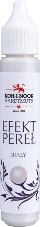 Pisak z efektem perłowym biały 30ml - tantis.pl