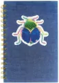 Notes na spirali A5 Jeans Skarabeusz - tantis.pl