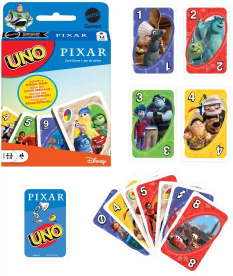 GRA MATTEL UNO PIXAR HYK61 - tantis.pl