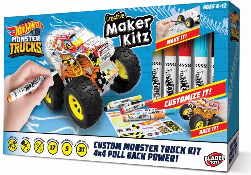 Maker Kitz zestaw z mazakami. Hot Wheels - tantis.pl