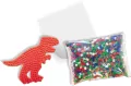 Dinozaur T-REX. Koralikowe prasowanki. - tantis.pl