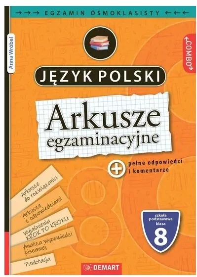 Arkusze egzaminacyjne z j. polskiego dla 8-klasis - tantis.pl