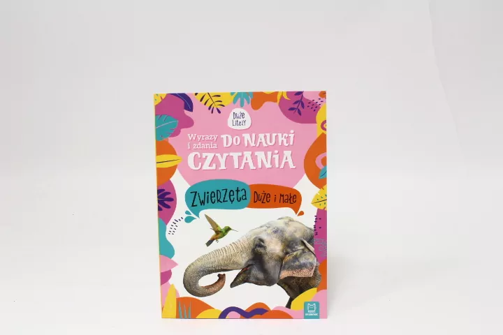 Wyrazy i zdania do nauki czytania. Zwierzęta duże i małe - tantis.pl