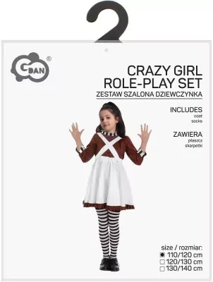 Stój dla dzieci Szalona Dziewczynka 110/120cm