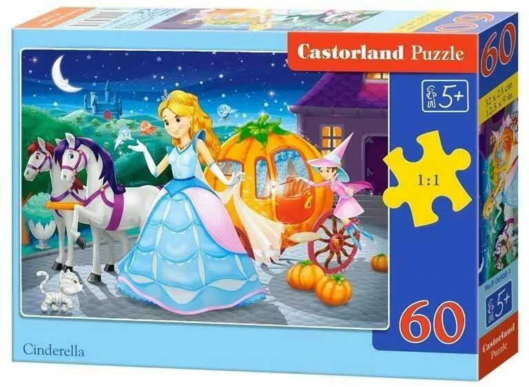 Puzzle 60. Cinderella - tantis.pl