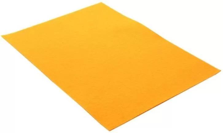 Filc dekoracyjny ciemnożółty 20x30cm - tantis.pl