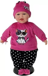 Lalka śpiewa i mówi po polsku 45cm