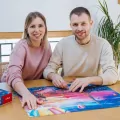 Mickey i Minnie w Paryżu. Puzzle 1000. Trefl - tantis.pl