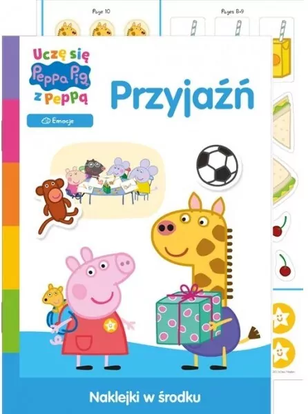 Peppa pig. Uczę się z Peppą. Przyjaźń - tantis.pl