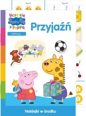 Peppa pig. Uczę się z Peppą. Przyjaźń