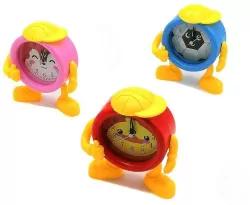 Zegar budzik 13,5x13x6,5cm MIX