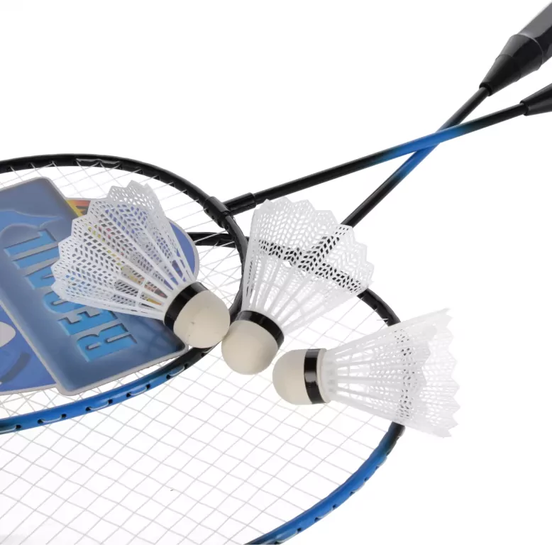 Badminton metalowy plus lotki w pokrowcu - tantis.pl