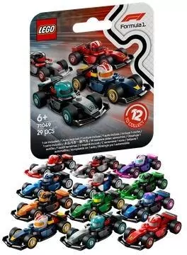 LEGO® Kolekcjonerskie bolidy F1® 71049 - tantis.pl