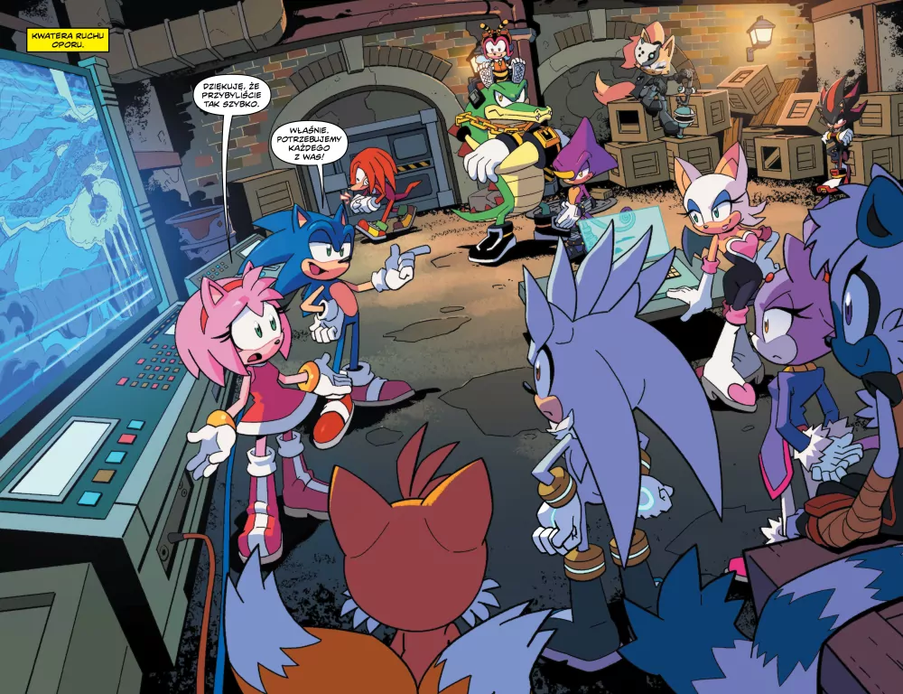 Sonic the Hedgehog T.5 Bitwa o Anielską Wyspę cz.1 - tantis.pl