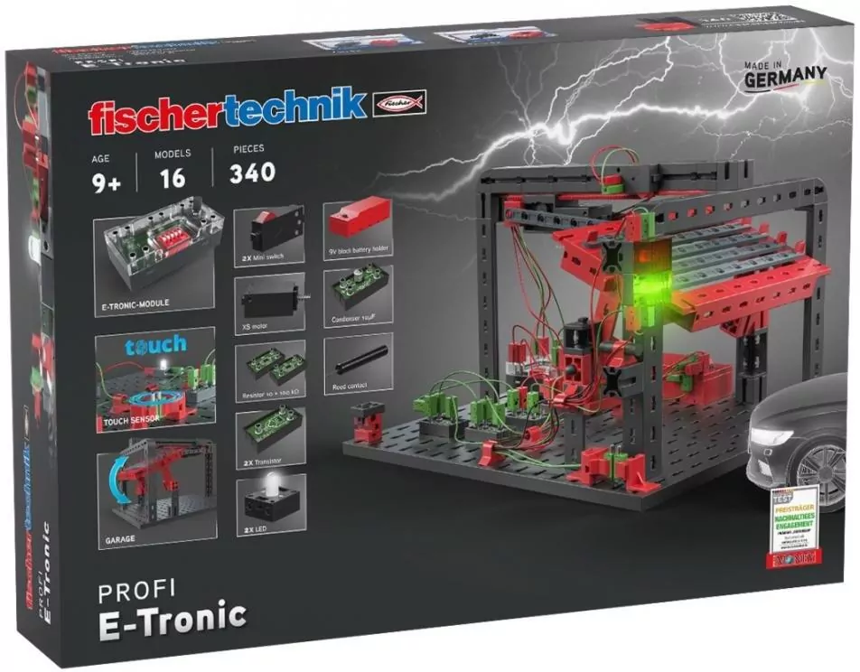 Zestaw edukacyjny elektronik E-Tronic - tantis.pl